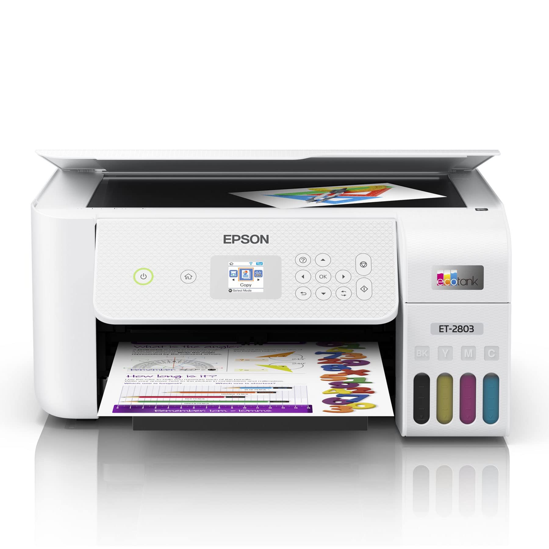 Epson EcoTank 2803 Series All-in-One Color Inkjet Cartr...