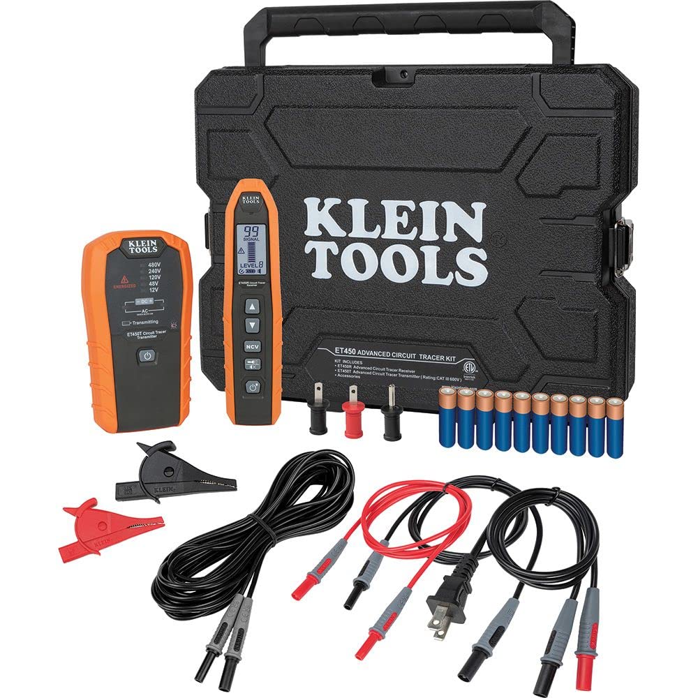 Klein Tools ET450 Advanced Circuit Breaker Finder and W...