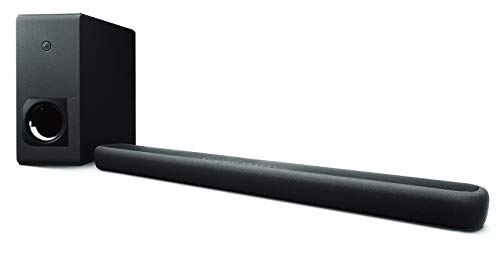 Yamaha Audio YAS-209BL Sound Bar with Wireless Subwoofer, Bluetooth, and Alexa Voice Control Built-In