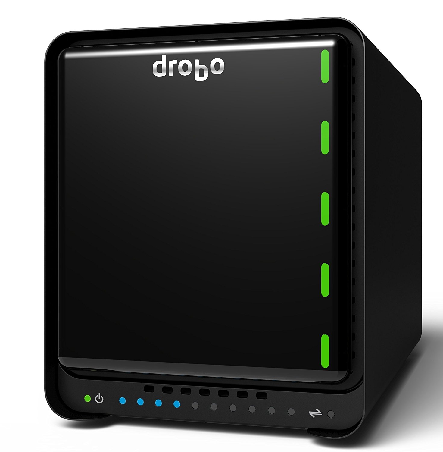 PC- Drobo direct Drobo 5D3 5-Drive Direct Attached Storage (DAS) Array – Dual Thunderbolt 3 and USB 3.0 type C ports (DRDR6A21)