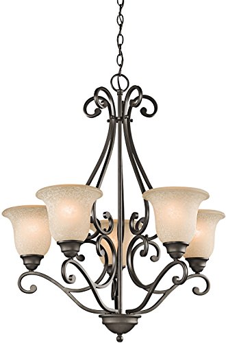 Kichler 43224OZ Camerena Chandeliers Lighting, Olde Bro...