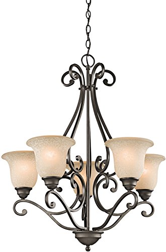 Kichler 43224OZ Camerena Chandeliers Lighting, Olde Bronze 5-Light (27