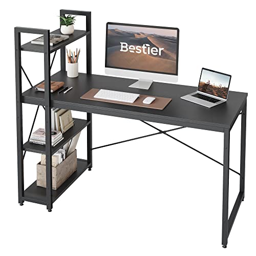 Bestier Desk with Shelves
