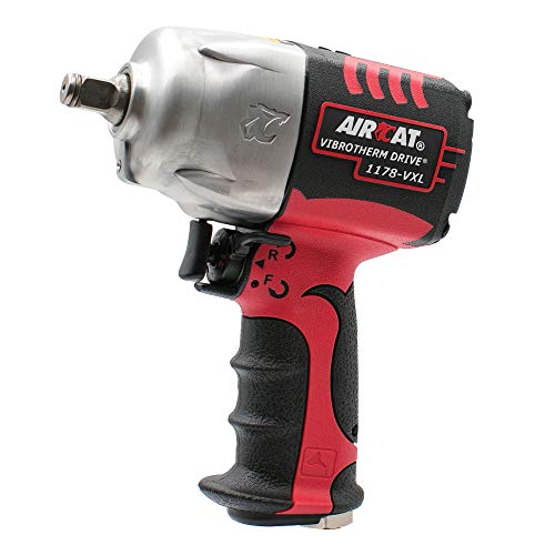 AIRCAT 1178-VXL 1/2-Inch Vibrotherm Drive Composite Impact Wrench 1300 ft-lbs