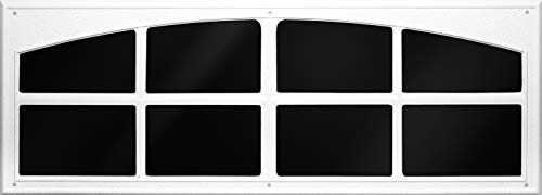 Coach House Accents Signature Décor Simulated Garage Door Window (2 Windows per kit) - White - Model AP143199