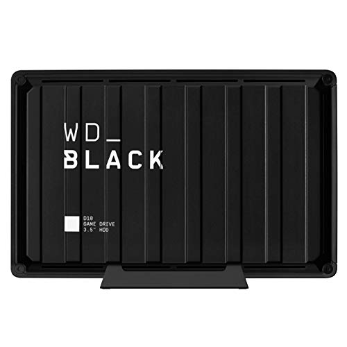 Western Digital Black 8TB D10 Game Drive Desktop External Hard Drive Compatible with PS4 Xbox One PC and Mac 7200 RPM BA3P0080HBKNESN