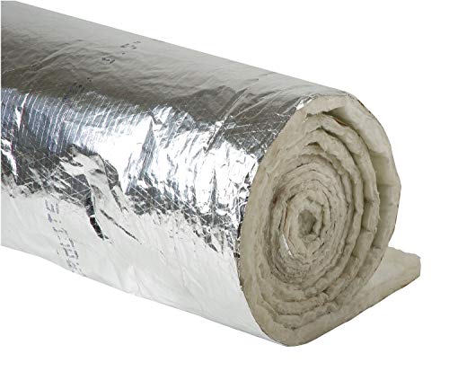 JOHNS MANVILLE Duct Insulation, 1-1/2In x 48In x 25 ft.