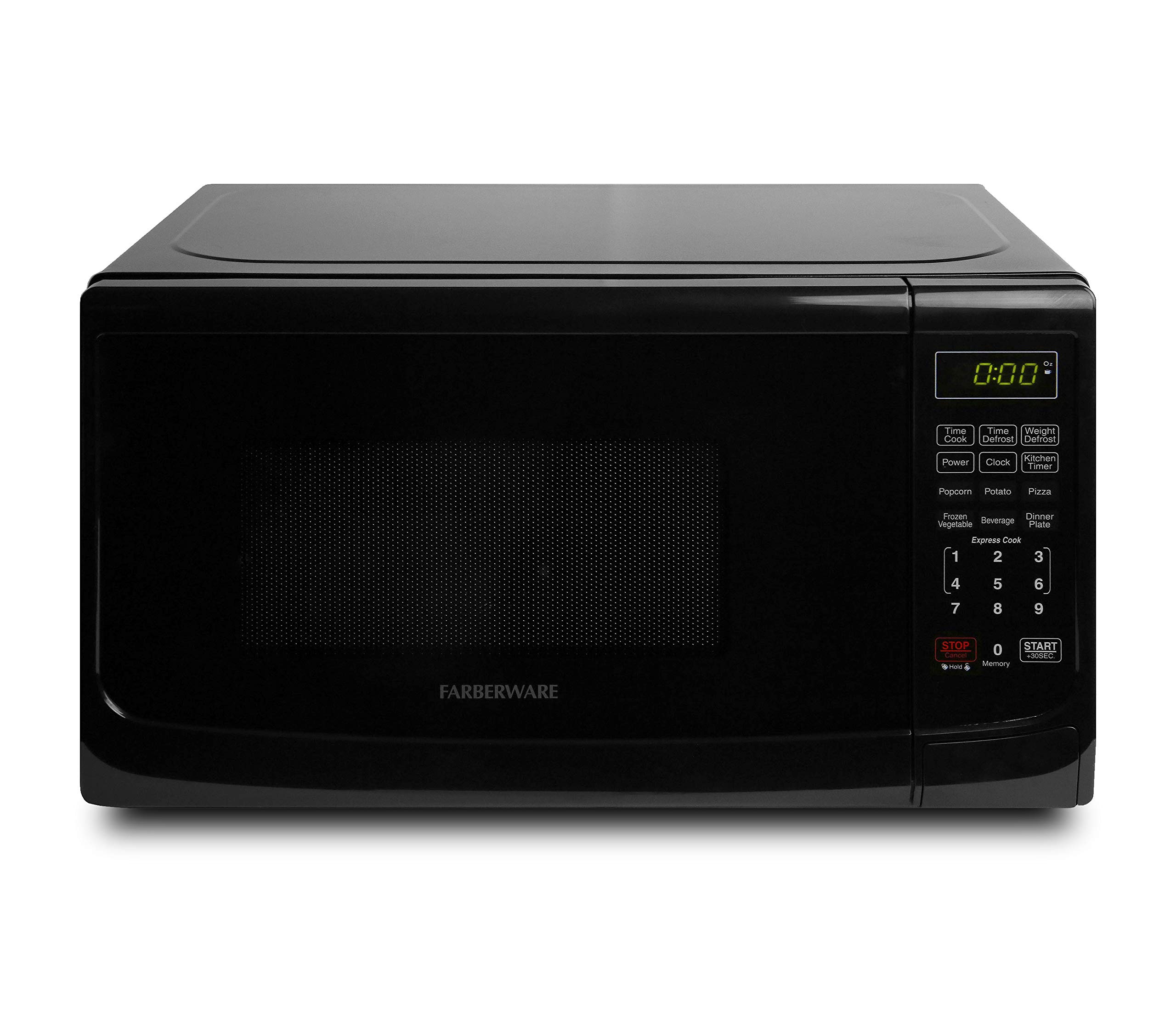 Farberware Compact Countertop Microwave Oven, 0.7 Cu. F...