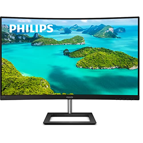 Philips 27" Curved Frameless Monitor, Full HD 1080...