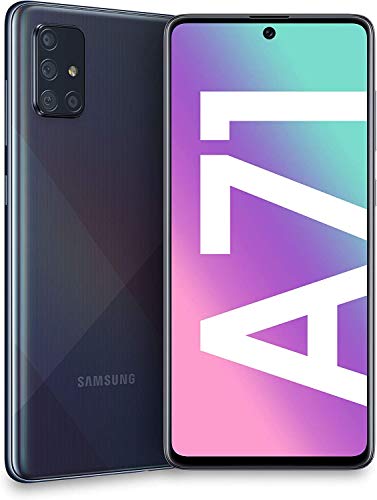 Samsung Galaxy A71 A715F, Dual SIM LTE, International Version (No US Warranty), 128GB, Prism Crush Black - GSM Unlocked