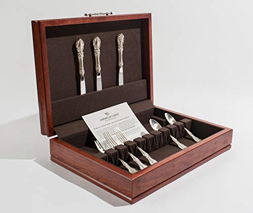 American Chest F00C Traditions Flatware Chest, Solid Am...