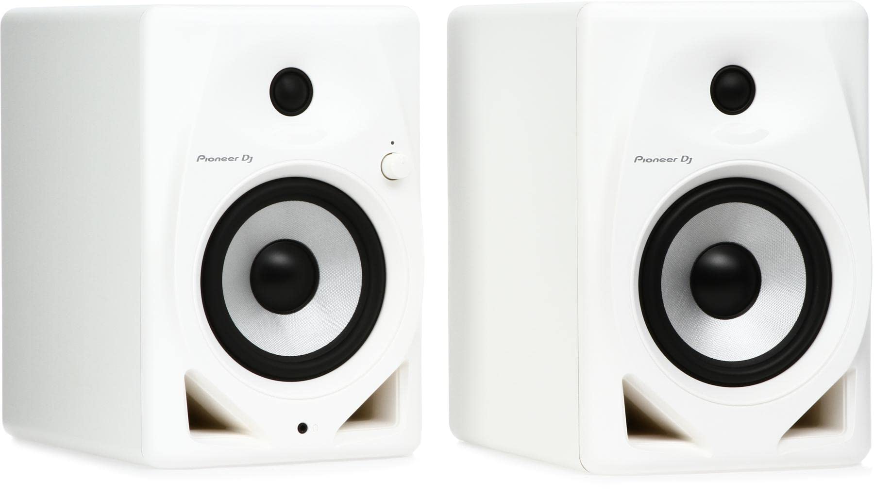 Pioneer DJ DM-50D 5-inch Active Monitor Speaker - White