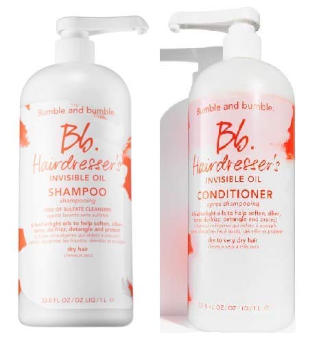 Bumble and Bumble Hairdresser's Invisible Oil Sulfate Free Shampoo & Conditioner Liter Duo