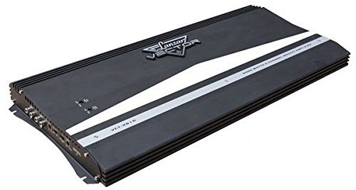 Lanzar 2-Channel High Power MOSFET Amplifier - Slim 6000 Watt Bridgeable Mono Stereo 2 Channel Car Audio Amplifier w/Crossover Frequency and Bass Boost Control, RCA Input and Line Output -  VCT2610