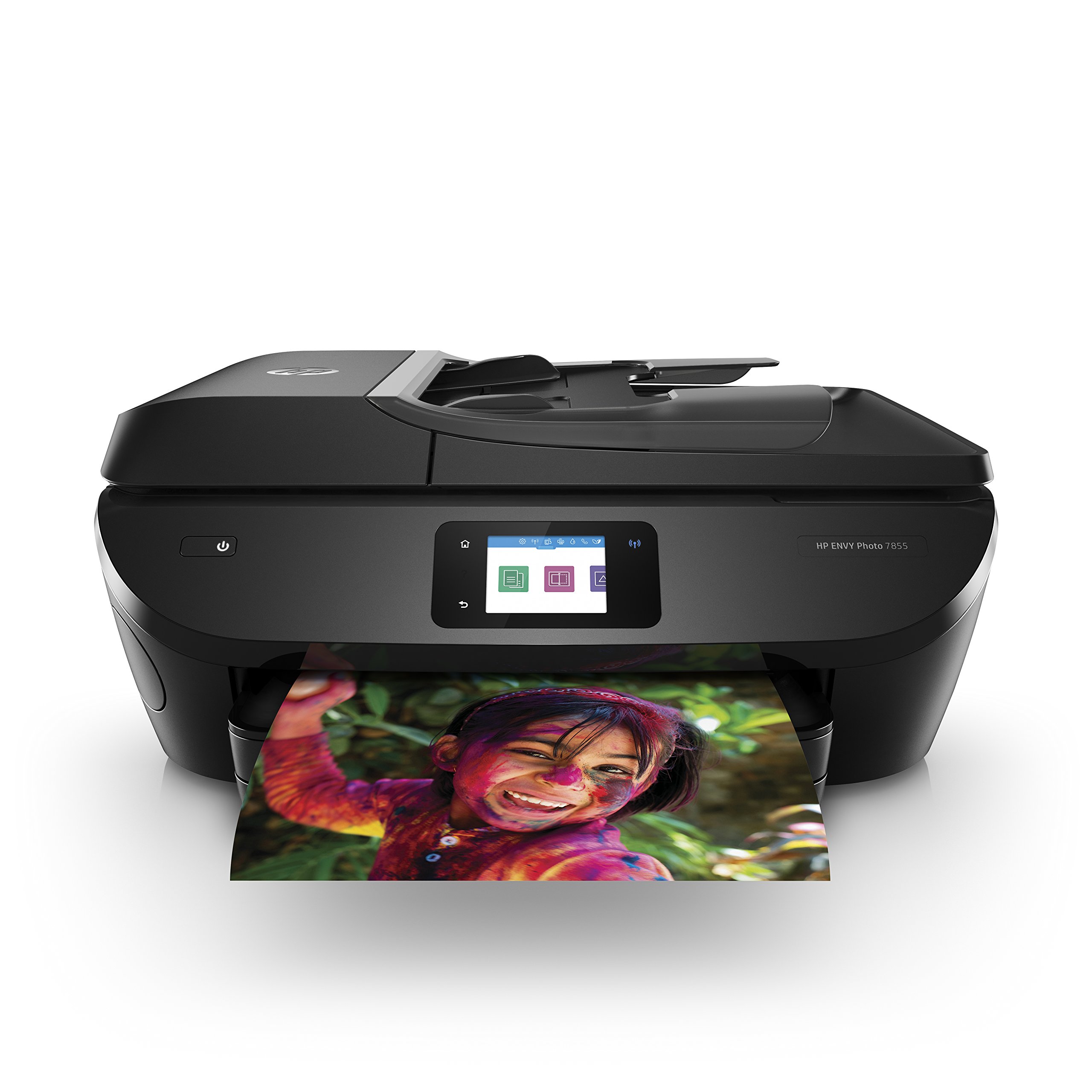 HP ENVY Photo 7855 All in One Photo Printer with Wireless Printing,  Instant Ink ready, Works with Alexa (K7R96A)