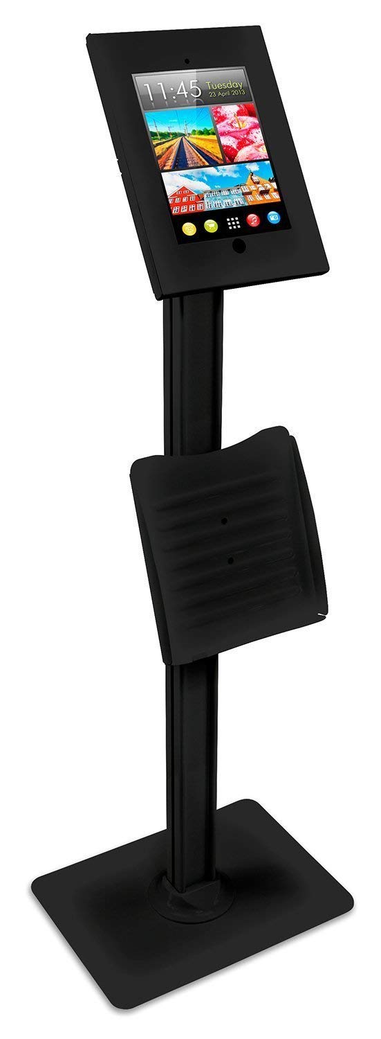 Mount-It! Anti-Theft iPad Floor Stand | Contact-Less iP...