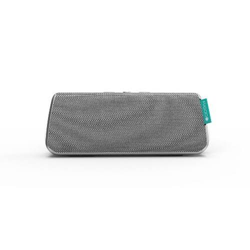 Fugoo Style - Portable Bluetooth Surround Sound Speaker Longest Battery Life with Built-in Speakerphone(Silver)