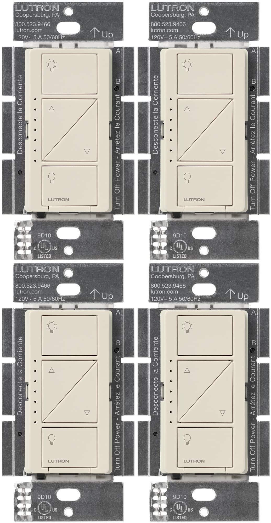 Lutron Caseta Wireless Smart Dimmer Switch for Wall & C...