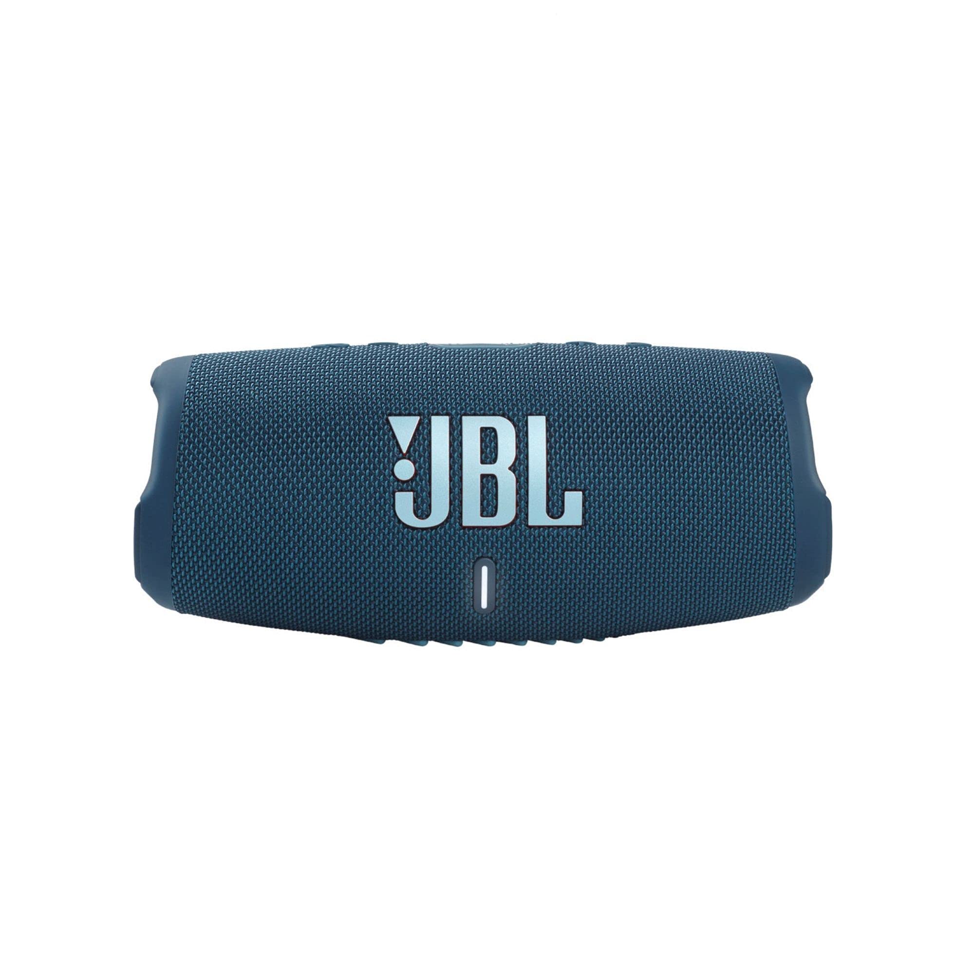 JBL Charge 5 - Portable Bluetooth Speaker with IP67 Waterproof and USB Charge Out - Blue (Renewed)
