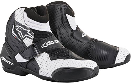 Alpinestars SMX-1 R Vented Boots (49) (White/Black)