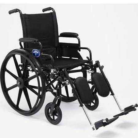 Medline MDS806565 K4 Extra-Wide Lightweight Wheel Chair...