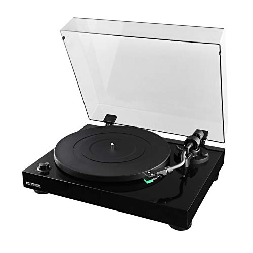 Fluance RT81 Elite High Fidelity Vinyl Turntable Record Player with Audio Technica AT95E Cartridge, Belt Drive, Built-in Preamp, Adjustable Counterweight, Solid Wood Plinth