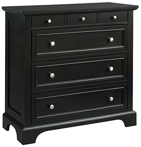 Home Styles Bedford Black Four Drawer Chest by 