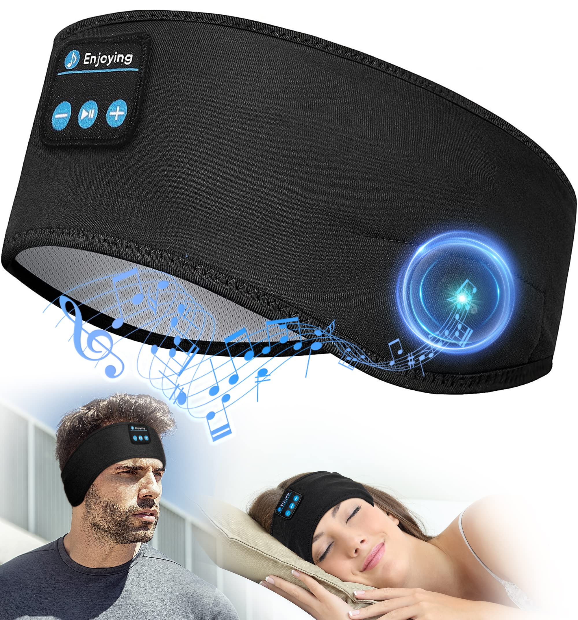 Lavince Sleep Headphones Bluetooth Sports Headband, Wir...