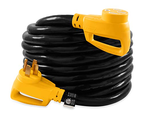 Camco Extension Cord, PowerGrip Heavy-Duty Outdoor 50-A...
