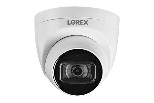 Lorex 4K Ultra HD IP Add-On PoE Indoor/Outdoor Dome Sec...