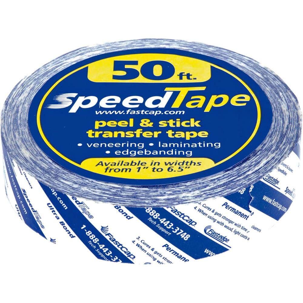 Fast Cap Laminate Tape, 2-Sided, 1 Inx50 ft, Clear (CEC...