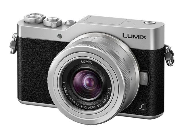 Panasonic LUMIX GX850 4K Mirrorless Camera with 12-32mm MEGA O.I.S. Lens, 16 Megapixels, 3 Inch Touch LCD, DC-GX850KS (USA SILVER)