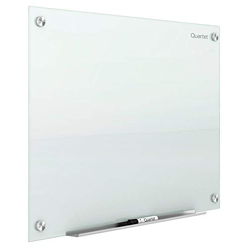 ACCO Brands Quartet Glass Whiteboard, Magnetic Dry Eras...