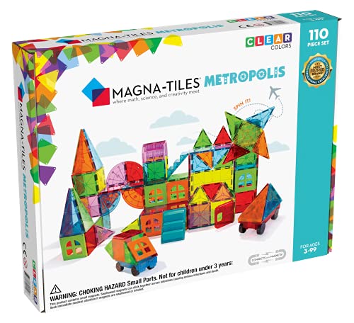 Magna-Tiles Metropolis Set, The Original Magnetic Build...
