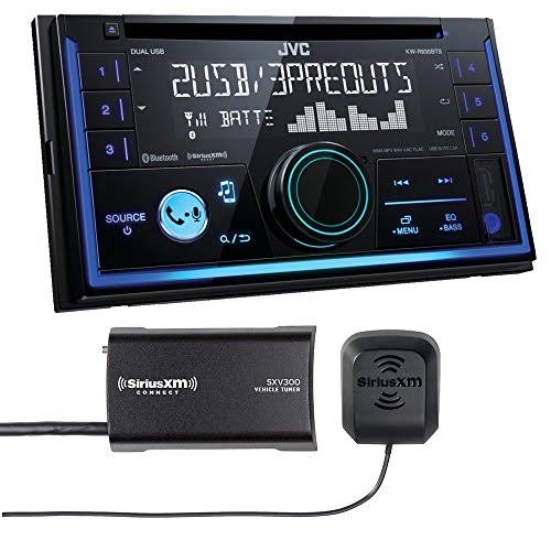 JVC KW-R935BTS Double DIN Bluetooth In-Dash Car Stereo, SiriusXM Tuner Included