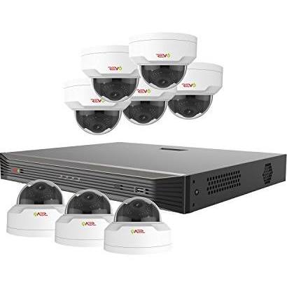 REVO America Corporation REVO America Ultra 16 Channel Complete Surveillance System, White (RU162MD8G-3T)