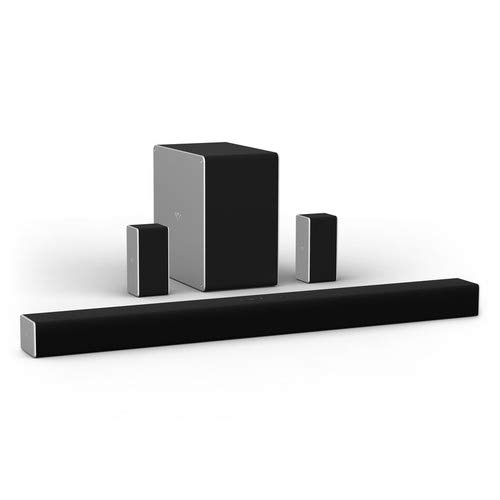 VIZIO SB36512-F6 36? 5.1.2 Channel Home Theater Surround Sound Bar with Dolby Atmos Wireless Subwoofer,Bluetooth,Chromecast built-in,Works with Google Assistant,HDMI ARC,Digital Coaxial,Optical