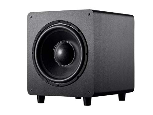 Monoprice SW-15 600 Watt RMS 800 Watt Peak Powered Subwoofer - 15in, Ported Design, Variable Phase Control, Variable Low Pass Filter, for Home Theater