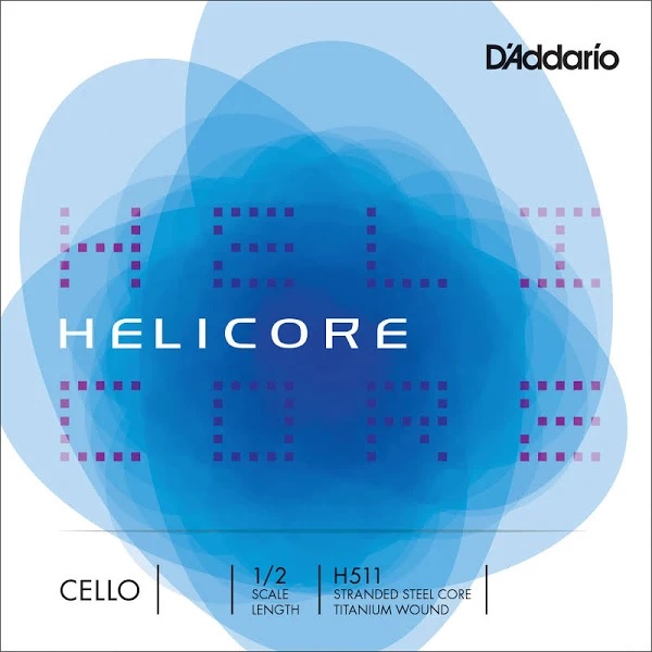 D'Addario D?Addario H510 Helicore Cello String Set, 4/4...