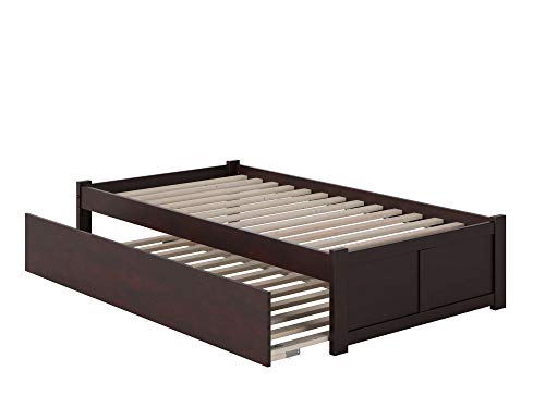 Atlantic Furniture Concord Platform Bed with Flat Panel...