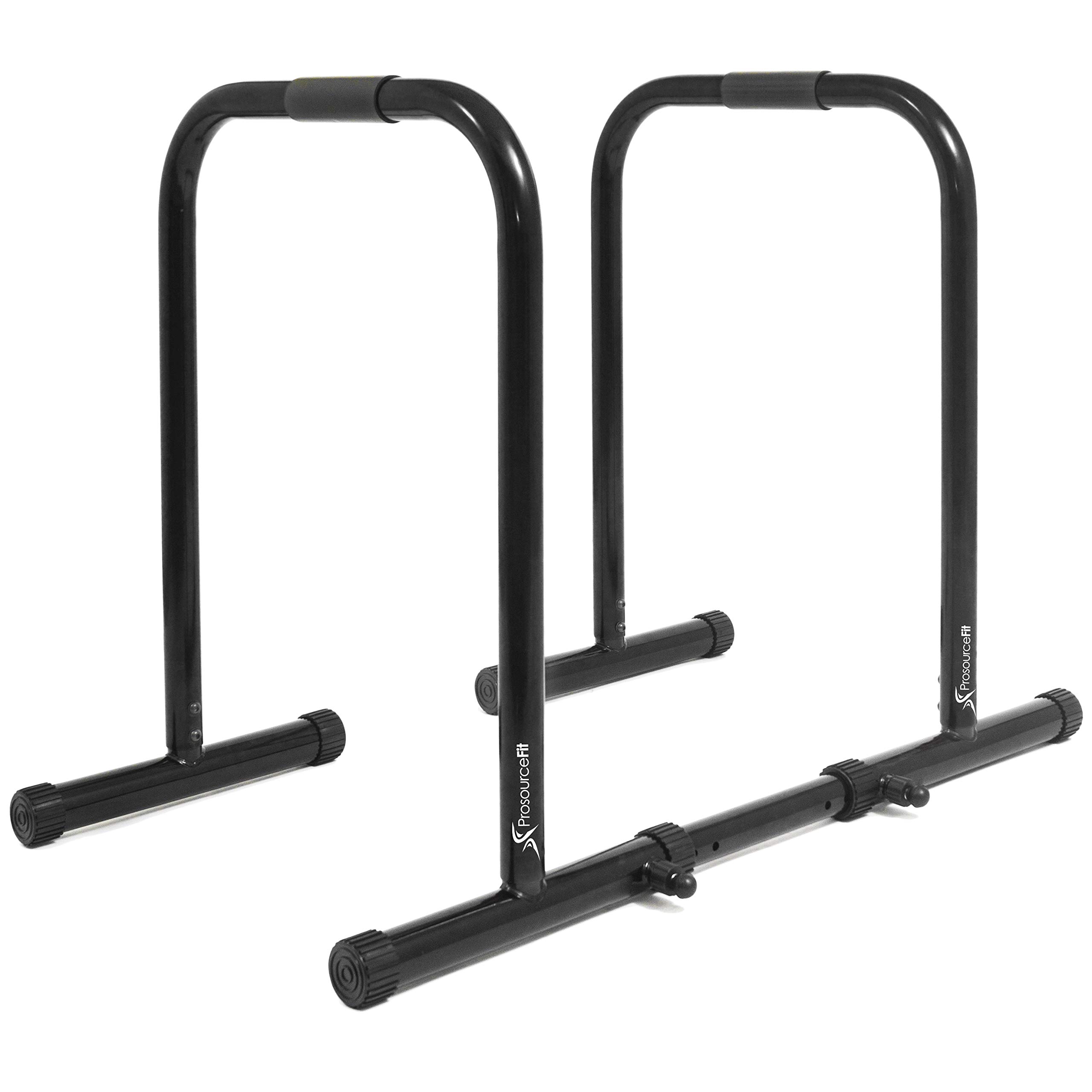 ProSource Fit Power Tower Pull Up Bar Station Workout Dip Station for Home Gym Strength Training Workout