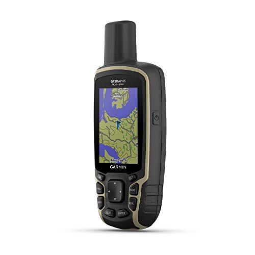 Garmin GPSMAP 65s, Button-Operated Handheld with Altime...