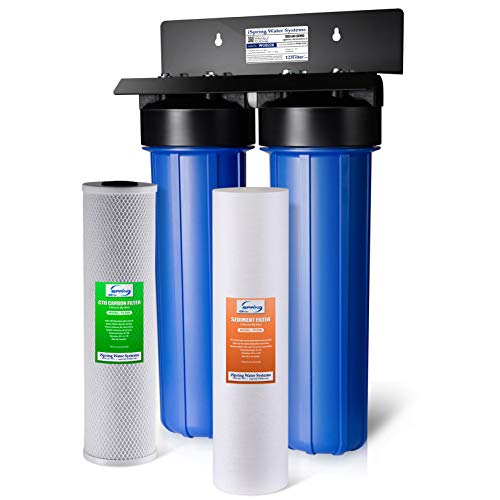 iSpring WGB22B 2-Stage Whole House Water Filtration Sys...