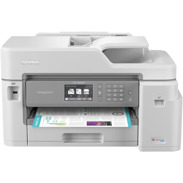 Brother Printer MFC-J5845DW Color Ink-jet - Multifuncti...