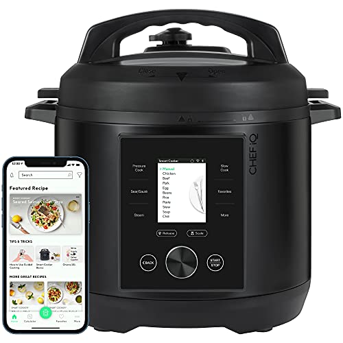 CHEF iQ Smart Pressure Cooker 10 Cooking Functions & 18...