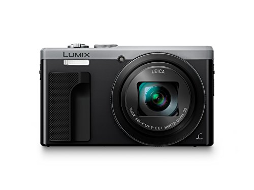 Panasonic LUMIX DMC-ZS60 Camera, 18 Megapixels, 1/2.3-inch Sensor, 4K Video, WiFi, Leica DC Lens 30X F3.3-6.4 Zoom (Silver)