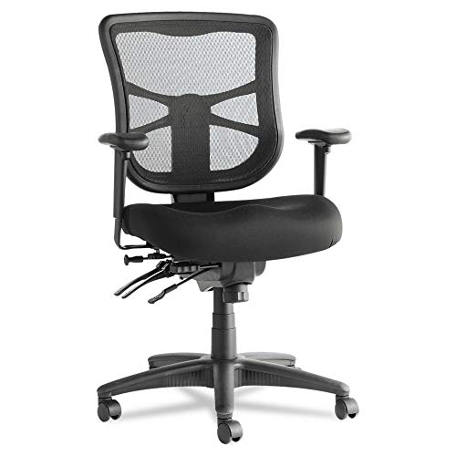 Alera Elusion Series Mesh Mid-Back Multifunction Chair, Abilene Army