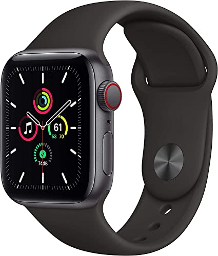 Apple Watch SE (GPS + Cellular, 40mm) - Space Gray Alum...