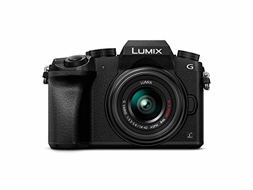 Panasonic LUMIX DMC-G7KK DSLM Mirrorless 4K Camera, 14-...