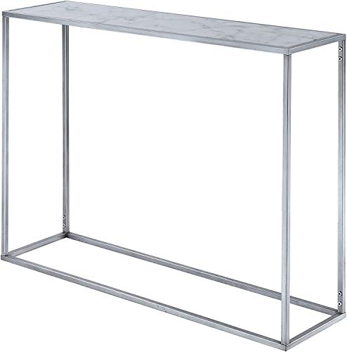 Convenience Concepts Gold Coast Mirrored Console Table